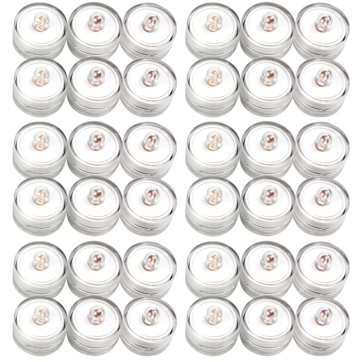 36pcs 24/36 шт. подводные светодиодные лампы Беспламенного подводный мульти-Цвет изменение света свечки для вечеринок и свадебных церемоний для Хэллоуина Вечерние - Цвет: 36pcs