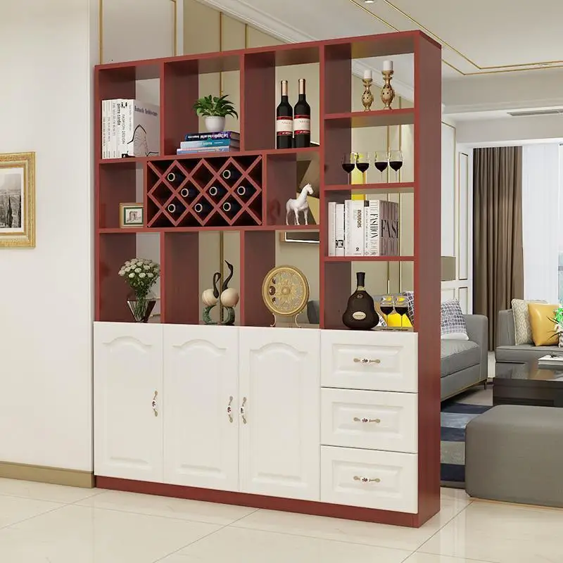Version C Vinho полки для хранения Meble Rack Armoire стол мобильный для La Casa кухня Kast Meja Mueble коммерческая мебель бар винный шкаф - Цвет: Version C