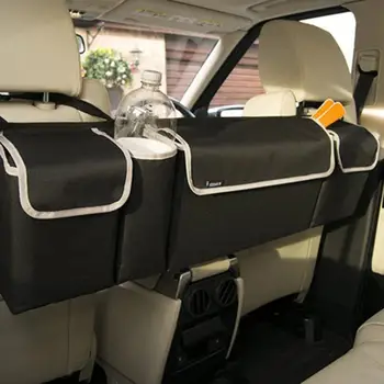 

Car Rear Seat Storage Bag Rear Trunk Trunk Hanging Bag Car Storage Three Bags Coherent Strong Solid Structure