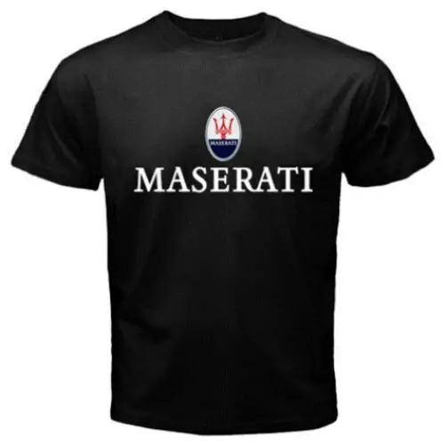 

New Black Maserati Luxurious Car T-Shirts Unisex Size S-3XL