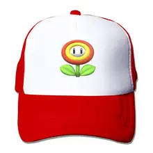 Super Mario Bros, Мужская кепка, джинсовая, хлопковая, регулируемая, на заказ, забавная, рыбацкий козырек, пепельная сетка, Кепка водителя грузовика