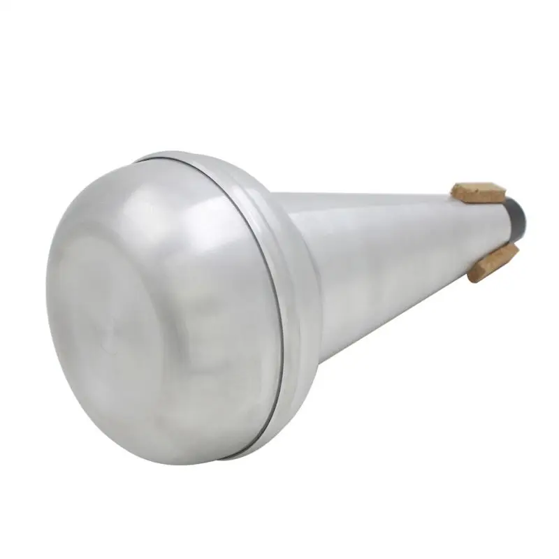 

1Pc High Quality Lightweight Practice Trombone Straight Mute Silencer Aluminium for Alto Tenor Trombone Silver Hot Dropshipping