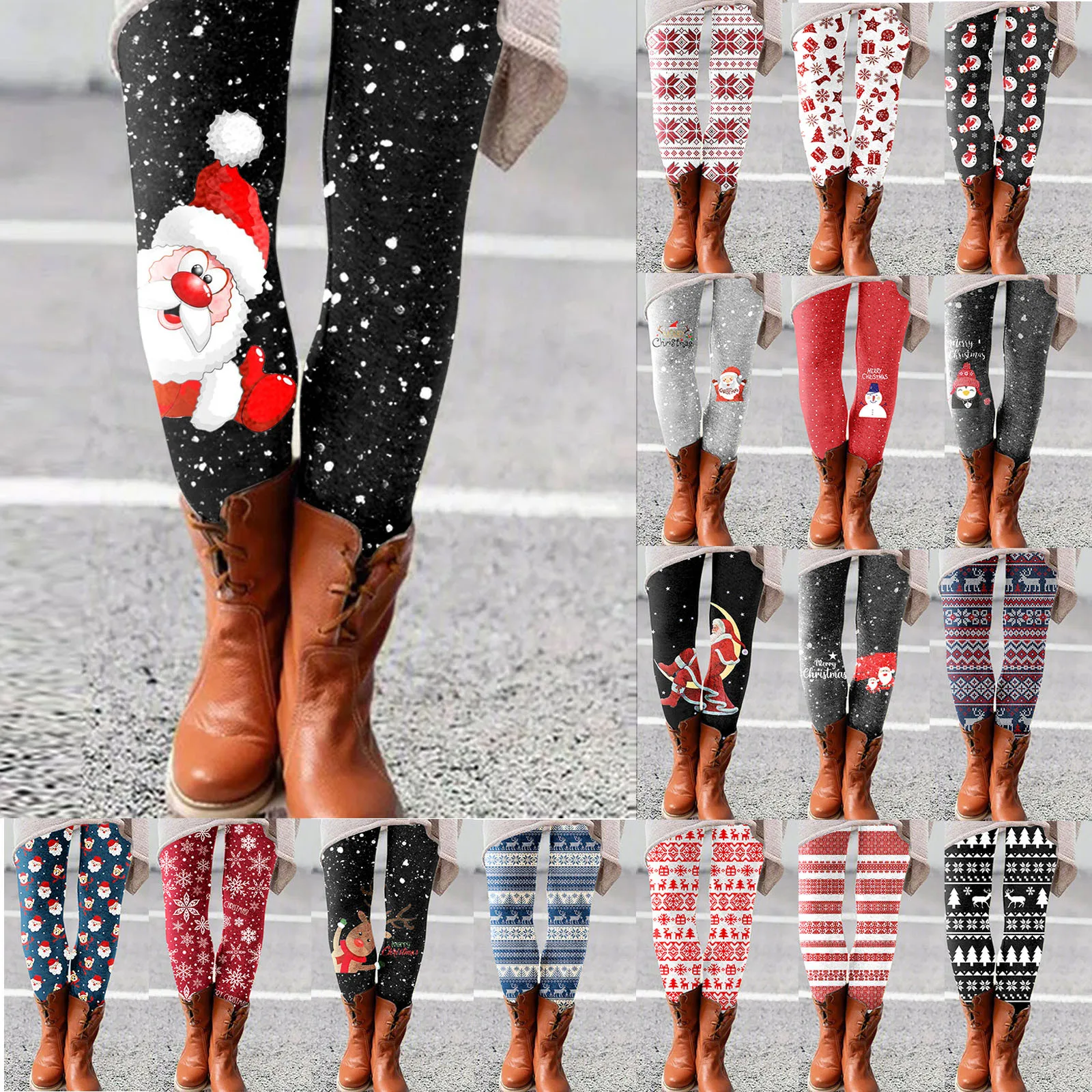 High Waist Thick Velvet Legging Fashion 