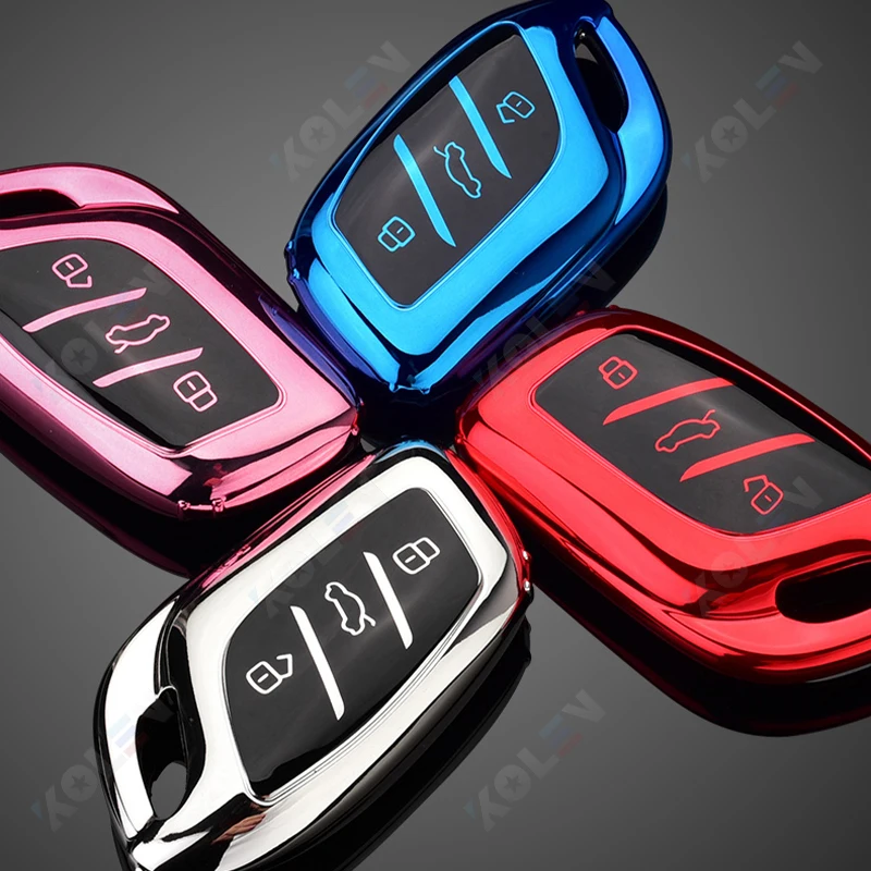 Soft TPU Car Remote Key Case Cover Holder Shell per MG ZS EV MG6 EZS HS EHS 2019 2020 Roewe RX5 i6 i5 RX3 RX8 ERX5 accessori - Hd6215bdc76cc4eb2be53191f4685e3f5U