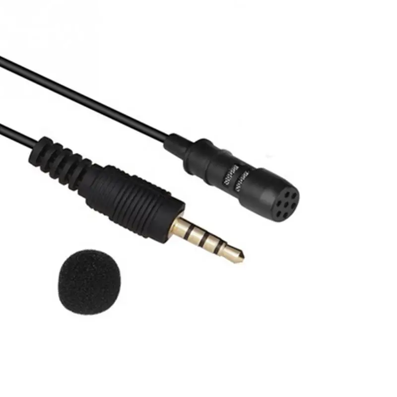 2 шт. 3 5 мм Джек микрофон петличка с зажимом для галстука на лацкане Микрофон