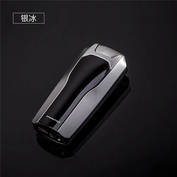 ice silver Bluetooth предотвращает потерю телефона электронная электрическая зажигалка с подключением к USB для подарка на день рождения зажигалки Мужские подарки гаджеты - Цвет: ice silver