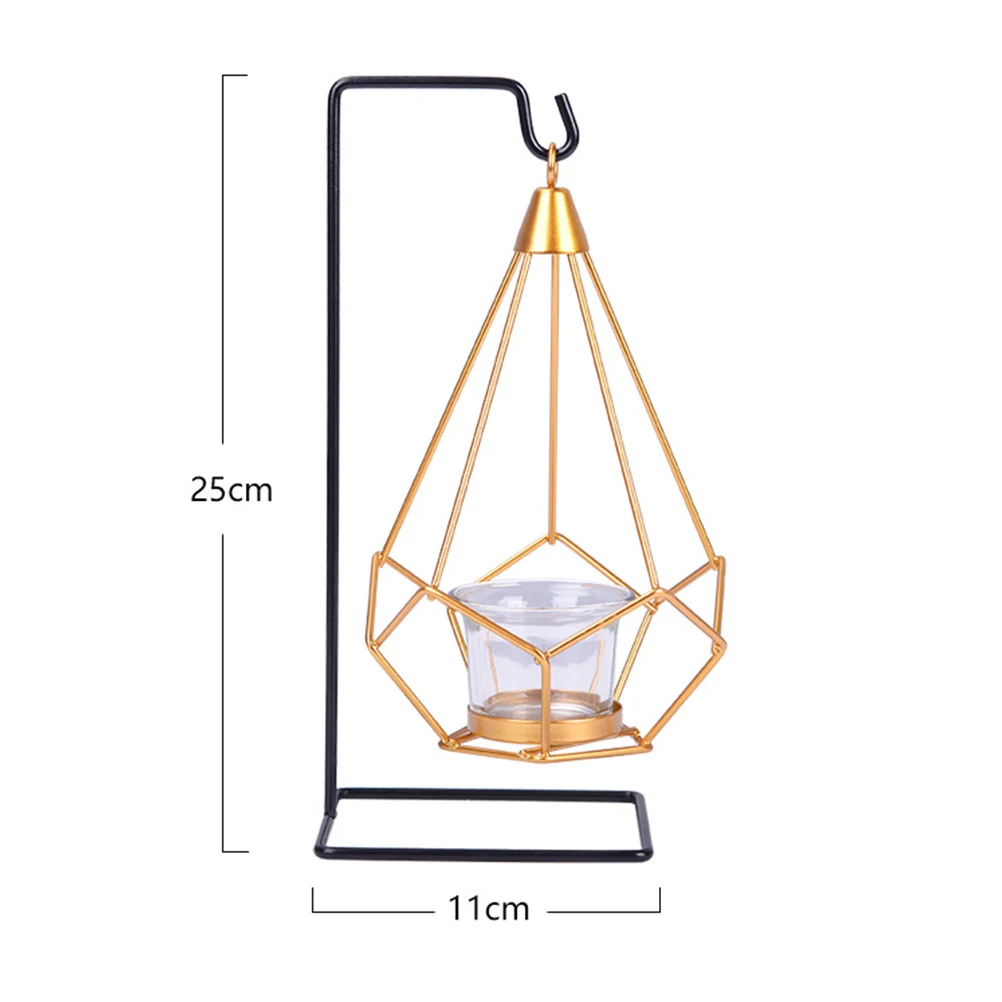 1pcs Romantic Wedding Candlelight Dinner Table Candle Holder Creative Candle Stand Desktop Adornment For Home Party Decoration