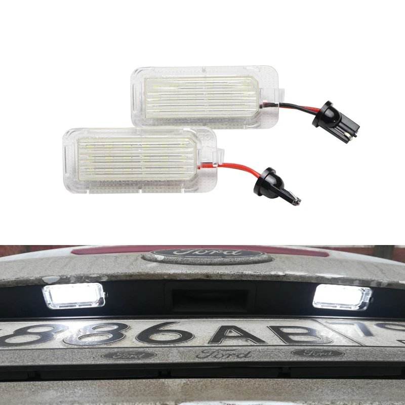 Ford Fiesta MK6 55w Super White Xenon High//Low//Canbus LED Side Headlight Bulbs