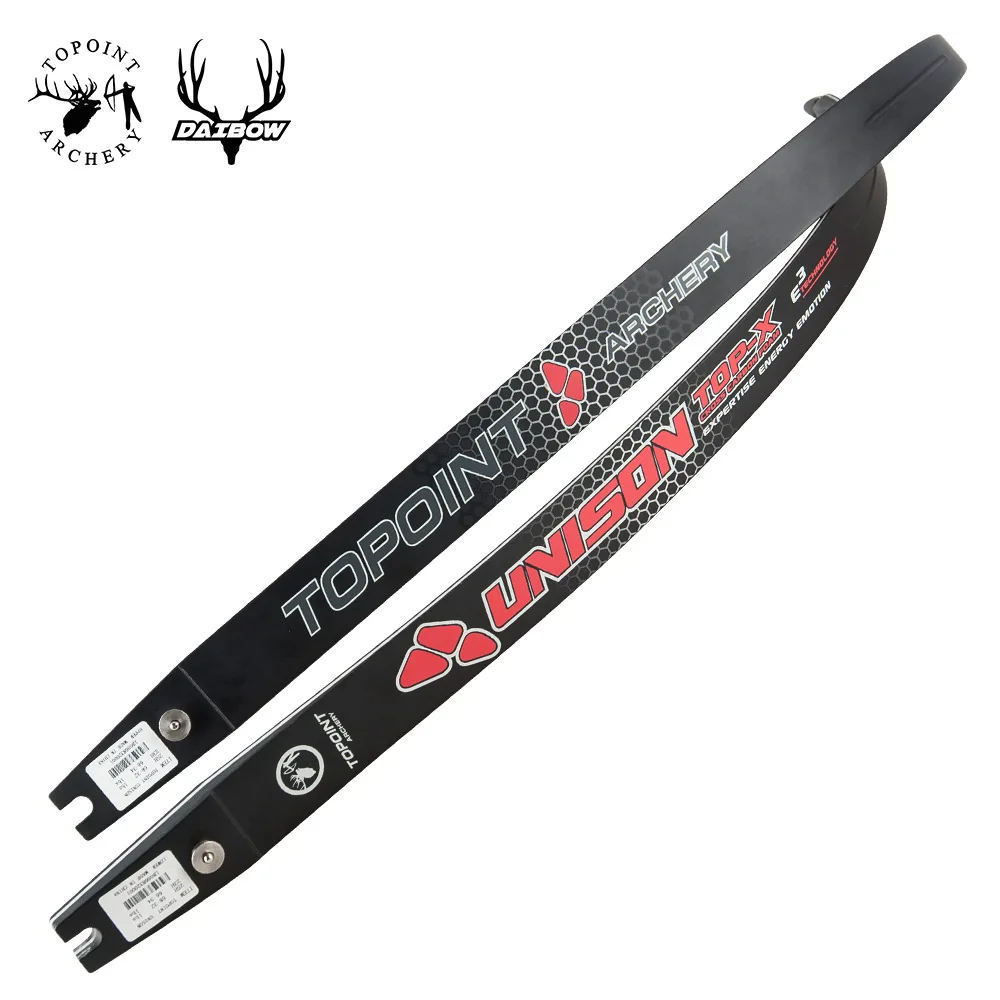 TOPOINT ARCHERY Unison ILF Рекурсивные конечности лука 66/68/70 дюймов Углеродные/пенопластовые