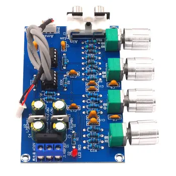 

Tone Board NE5532 Power Amplifier Tuning Board Music Landscaping Adjustment High And Low Sound Adjustment Board