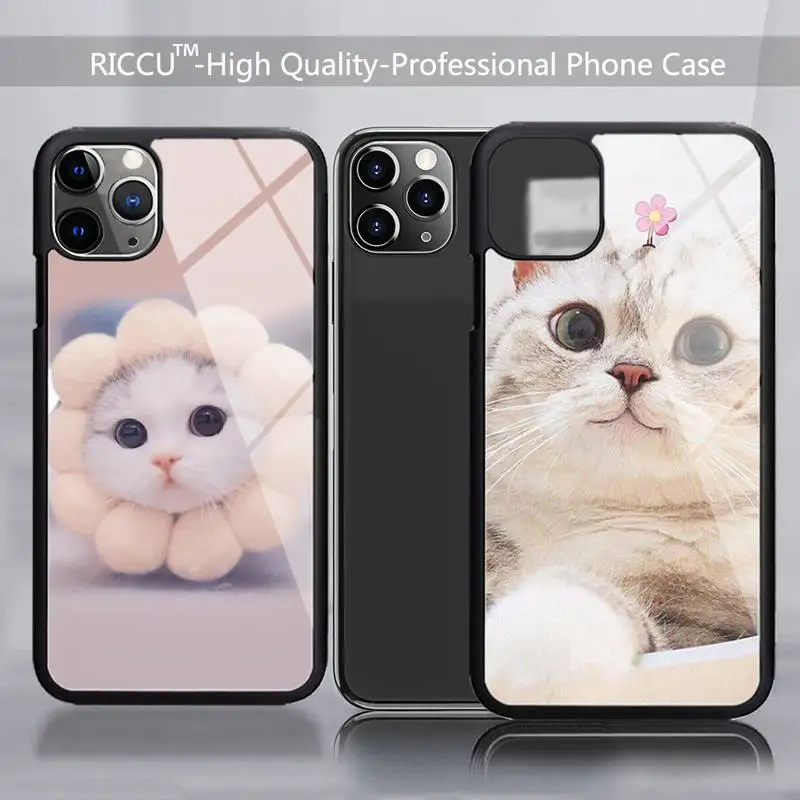 Резиновый чехол для телефона с милым котом iPhone 12 11Pro Max XS 8 7 6 6S Plus X SE 2020 XR 12Mini чехлы