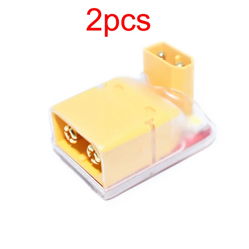 2 шт. зарядное устройство XT60 XT30 lightntingarrester 26x16x18 мм воздушная модель для RC LIPO BATERRY 0V