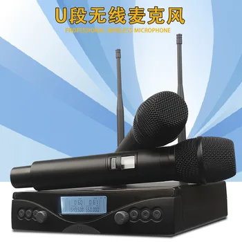

Wireless microphone FM one two home stage performance headset microphone
