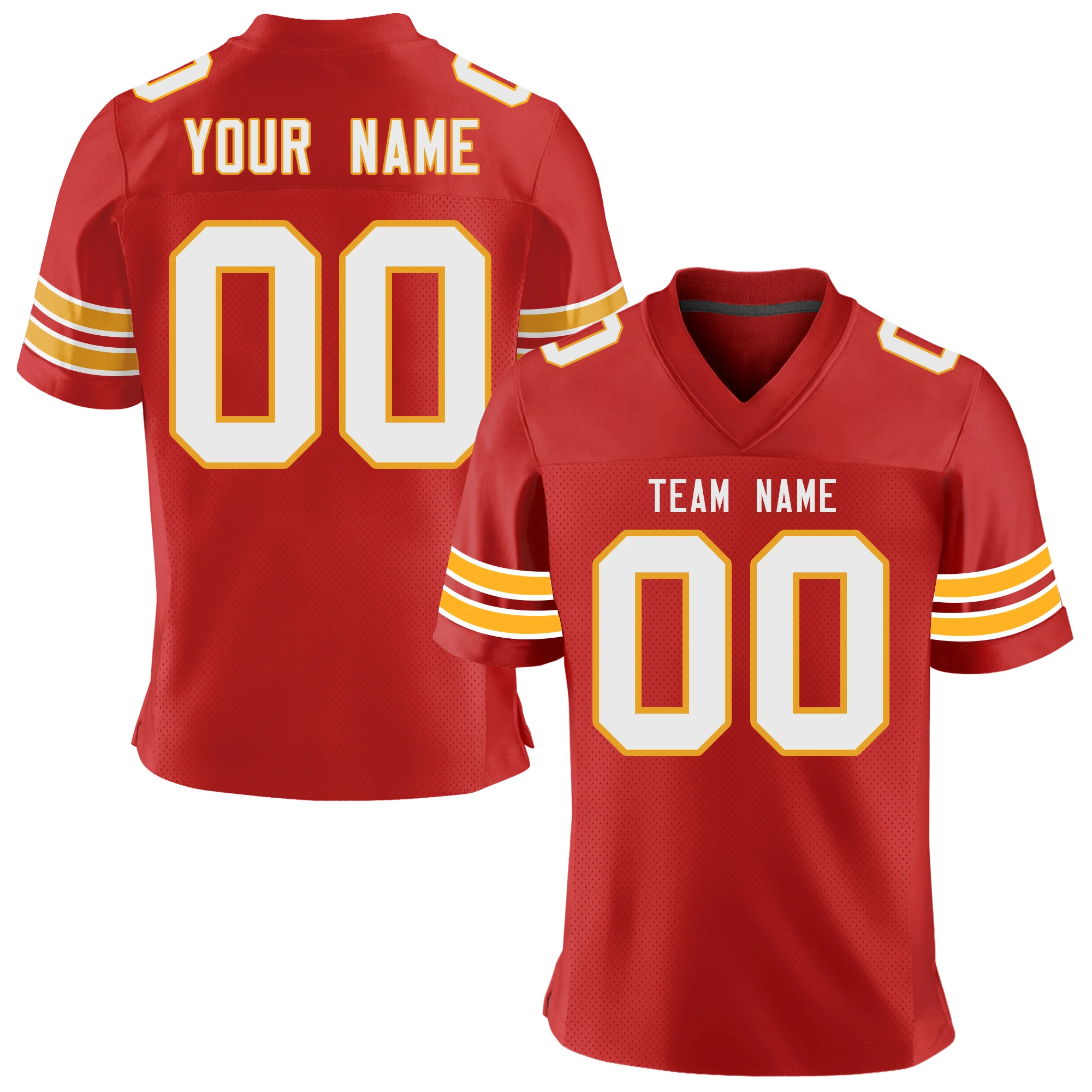 Football Jersey Outdoor Training Shirt Printing Name Number Mesh Breathable Football Jersey