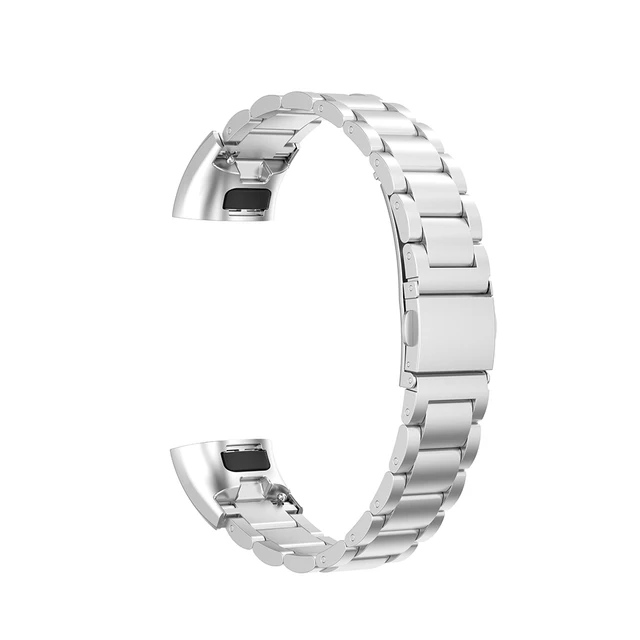 Bracelet for Huawei Band 3 Pro Wristband Strap for Huawei Band 4 Pro Straps Watchband Stainless Steel Replacement Straps Bands Silver