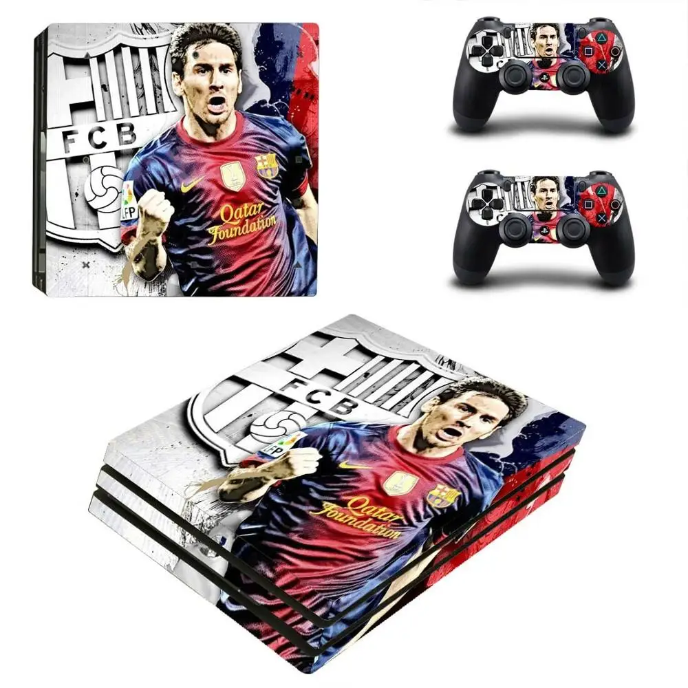 PS4 Pro Lionel Messi sticker s PS 4 Play station 4 Pro стикер для кожи Pegatinas для playstation 4 Pro консоль и контроллер - Цвет: YSP4P-0341