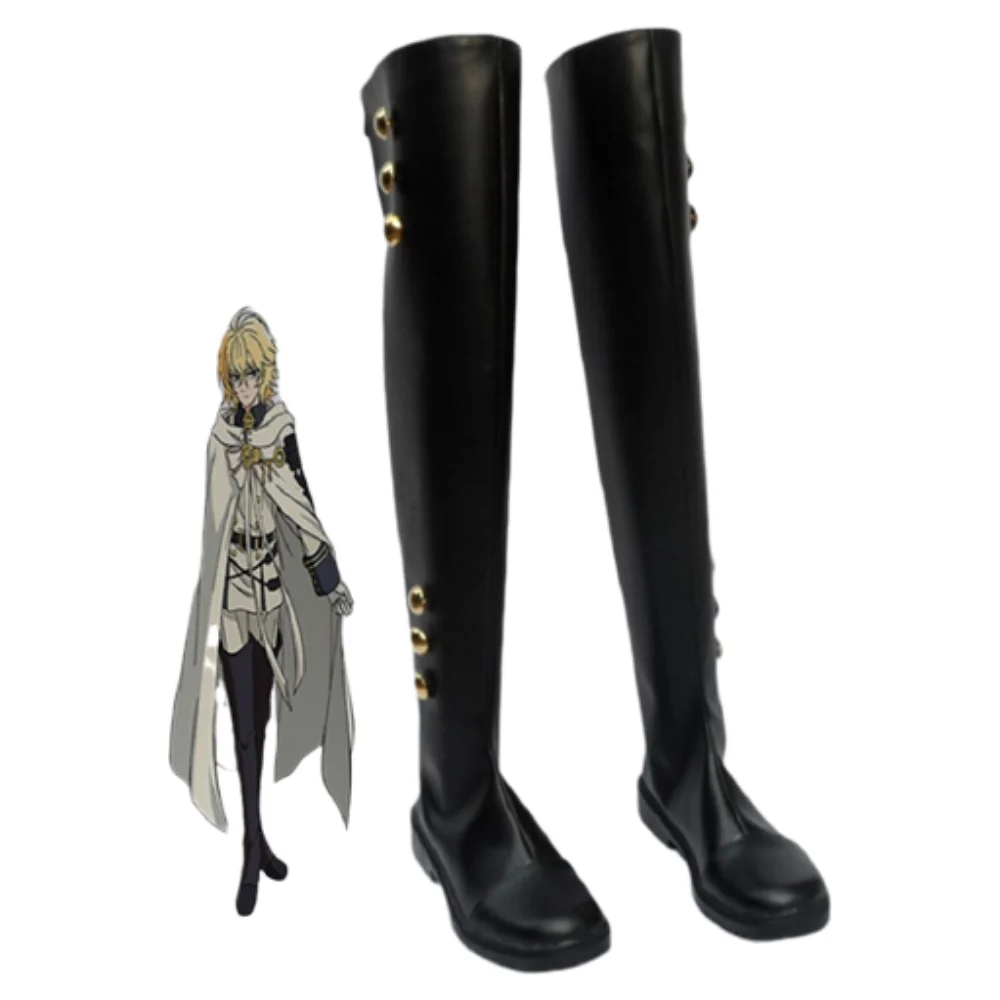 Seraph-Of-The-End-Cosplay-Shoes-Mikaela-Hyakuya-Boot-Military-Uniform-Cosplay-Costume-Ferid-Bathory-Boots (1)-1586766122626