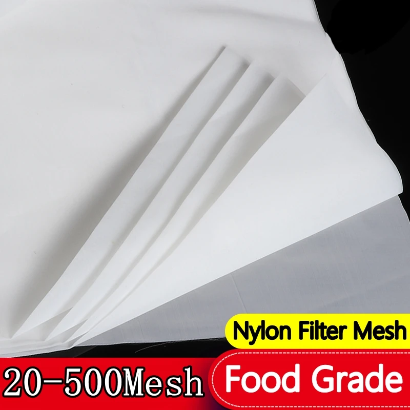  Filtrazione Perfetta 100 Micron DIYI Sacchetto Filtro Nylon Maglia Bianco Riutilizzabile Non tossico filtrare Pasta e rifiuti  