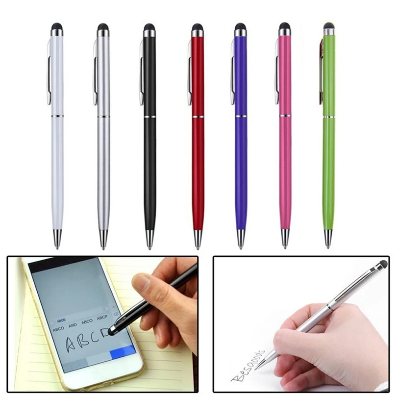 2в1 ручка для тачскрина с шариковой ручкой для iPad для iPhone для планшета стилус для смартфона для емкостного экрана планшета телефона A40