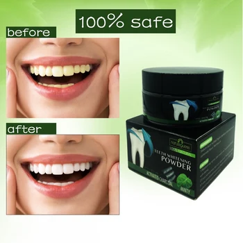 

Daily Use Teeth Whitening Scaling Powder Activated Bamboo Charcoal Powder white teeth Oral Hygiene Cleaning Packing Premium