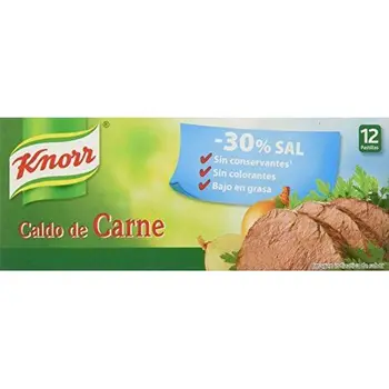 

Knorr - Caldo Pastilla Suave Carne 12P - , Pack de 6