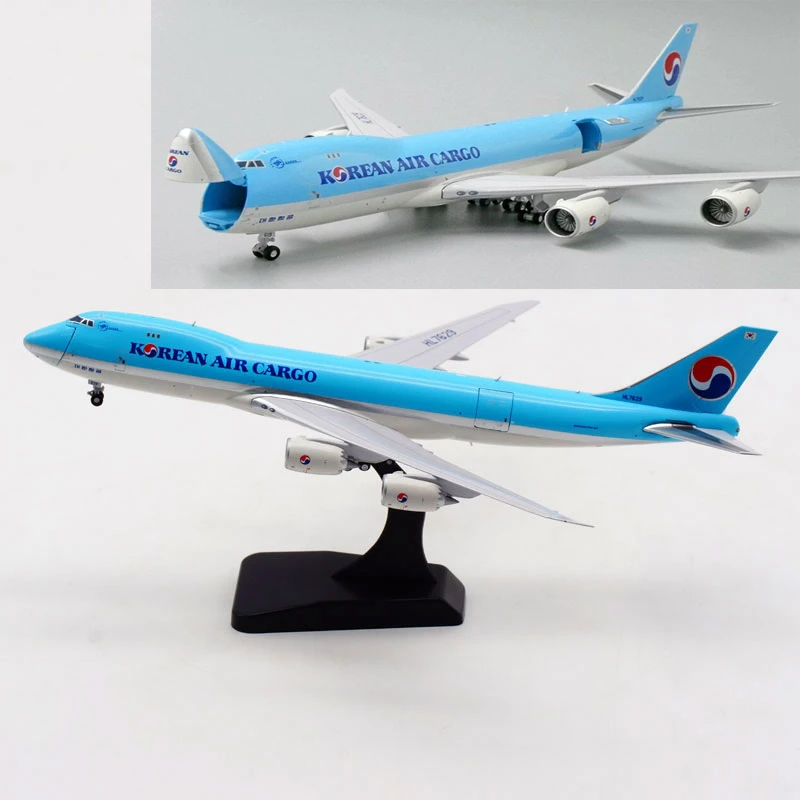 1:400 B747 8F HL7629モデル大韓航空貨物航空ワットランディングギア合金航空機飛行機グッズディスプレイモデルコレクション|Diecasts   Toy Vehicles| - AliExpress