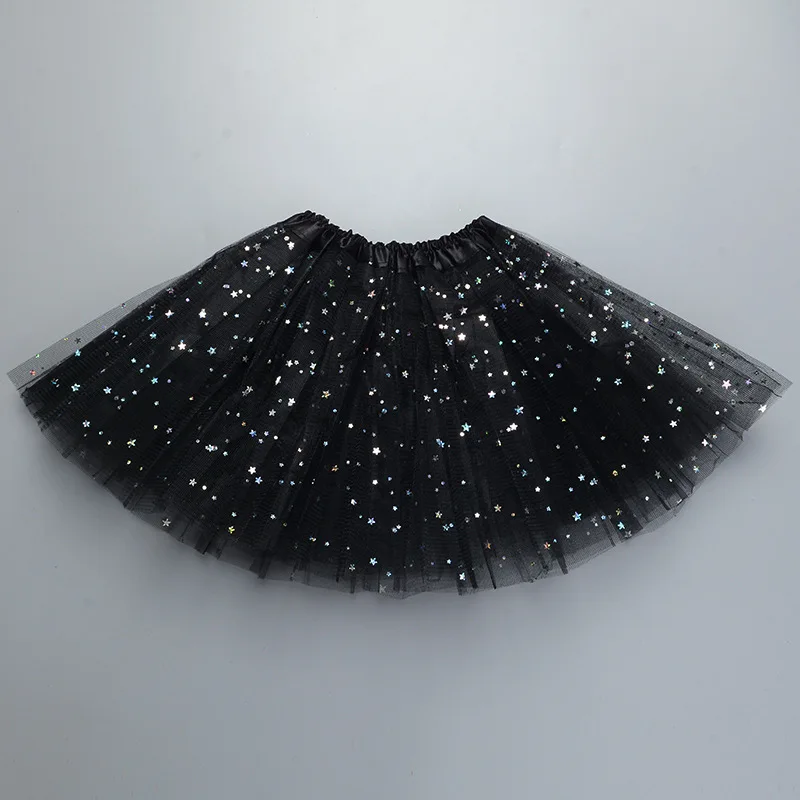 Star Girls Ballet Tutu Kids Birthday Princess Skirt Party Favor Short Dress Skirts  Gift  2-8 Years   Cosplay Halloween