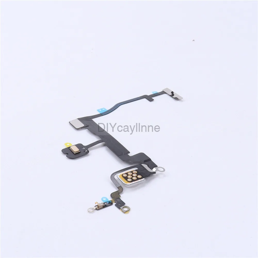 OEM power flex с металлической пластиной для iPhone 11 Pro Max вкл. Выкл. Переключатель управления сборка Flex Замена