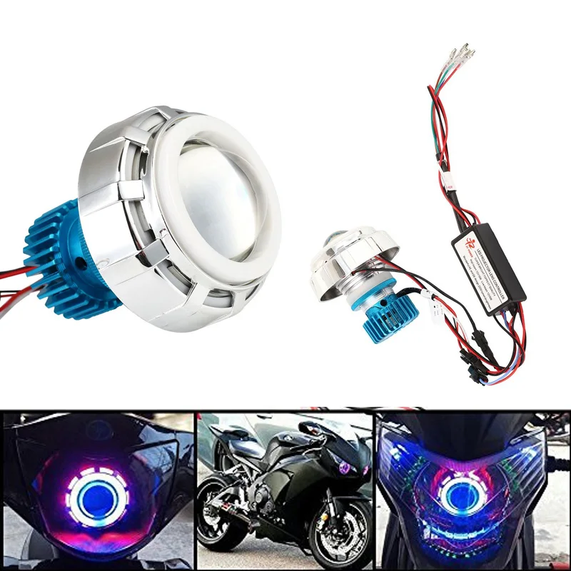 Лампа для фар прочный светильник модификация мотоцикла 2400LM 12V Универсальный светодиодный фонарь