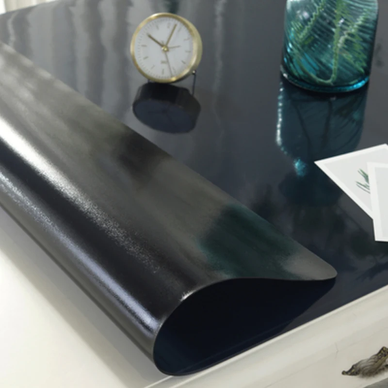1,3 мм безвкусная Водонепроницаемая скатерть из ПВХ покрытие стола коврик прямоугольные скатерти кухонный узор масляной холст стеклянная мягкая ткань