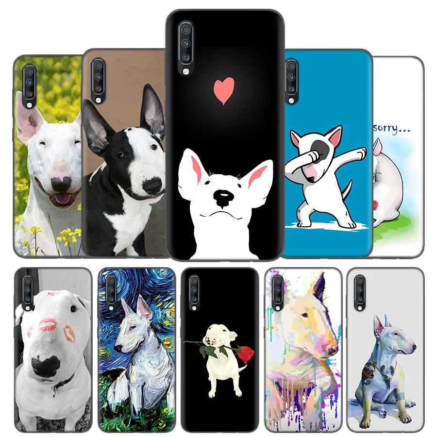 

Silicone Case Cover For Samsung Galaxy A50 A80 A70 A60 A40 A30 A20 A20e A10 A9 A8 A7 A6 Plus 2018 Note 10 9 8 Cute Terrier Dog