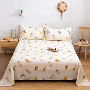 

One piece flat bed sheet 13070 cotton home bedding sheet ( not include pillowcases)