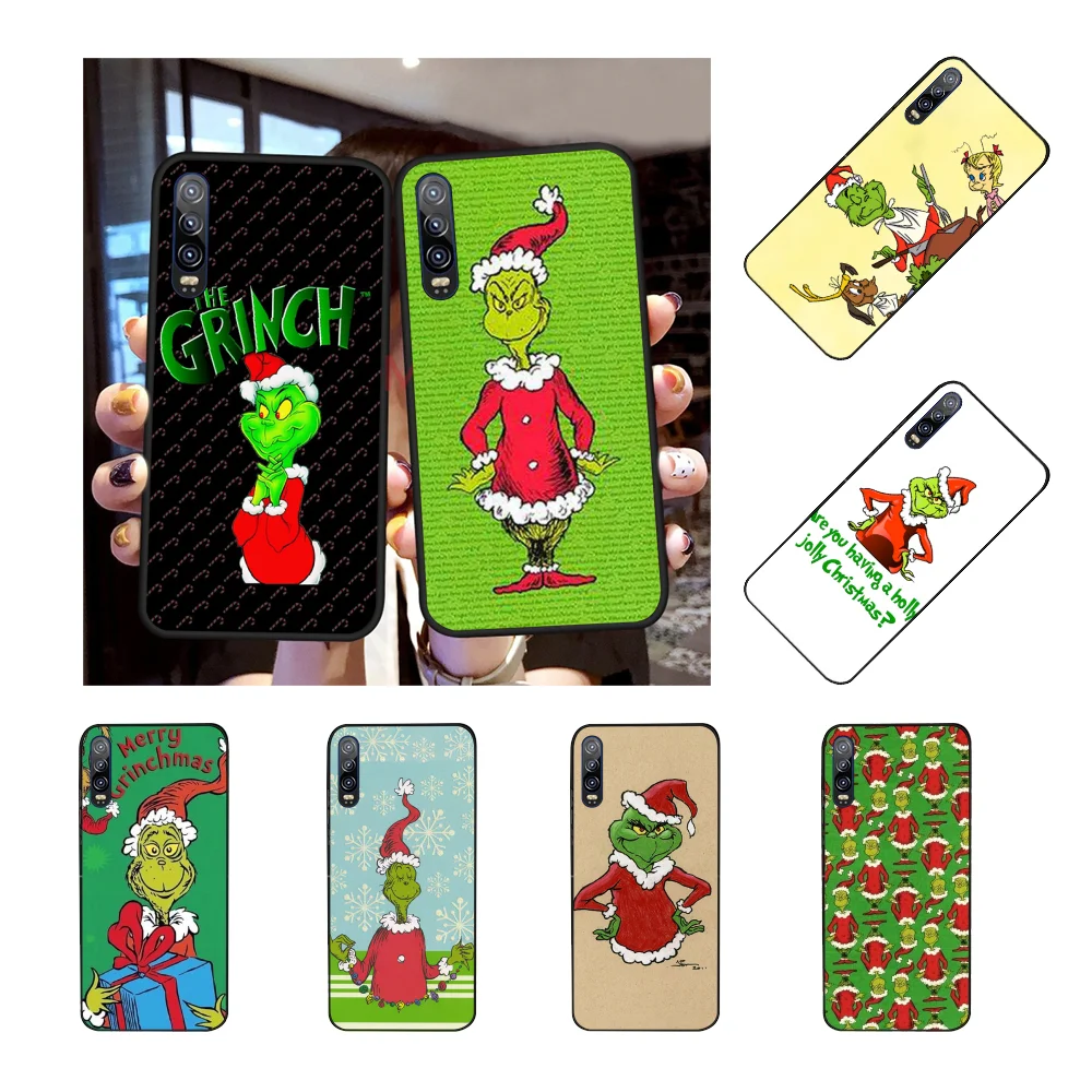 NBDRUICAI the Green of Monster Grinch C TPU Phone Cover for Huawei P9 10 lite P20 pro P30 Psmart mate 20 | Мобильные телефоны и