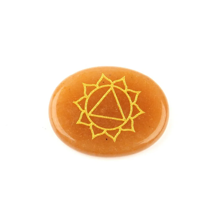 Juego de 7 unids/set de Runas de la adivinación, piedra de Runas de cristal Natural para decoración de meditación