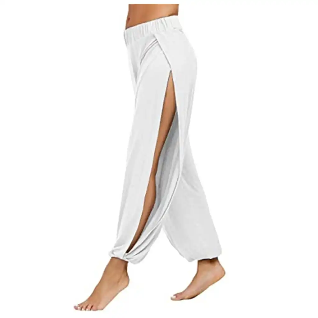 plus size split leg pants