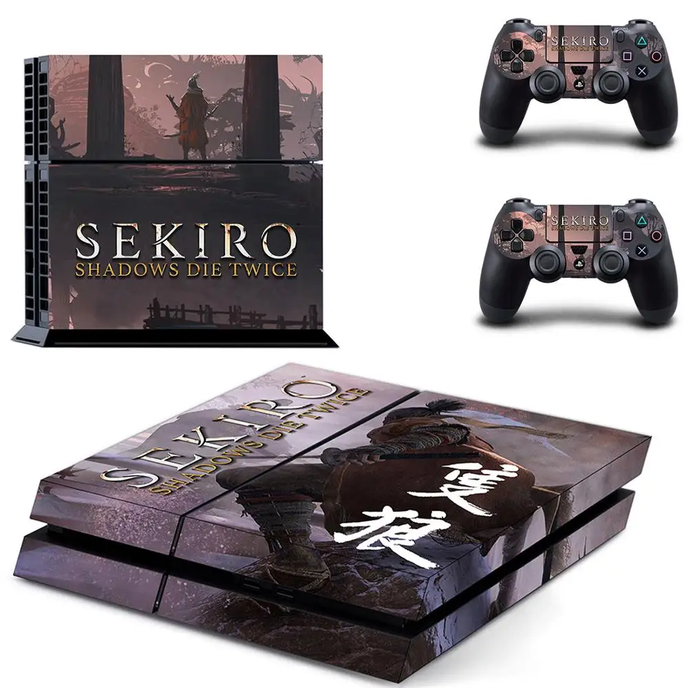 GYTM2046 Sekiro Shadows Die Twice PS4 sticker s Play station 4 наклейки для кожи наклейки для playstation 4 PS4 консоли и контроллера Скины Виниловые - Цвет: GYTM2046