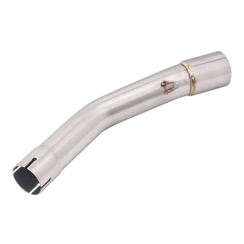 Slip On Motorcycle Exhaust Middle Link Pipe Mid Connect Tube Stainless Steel Exhaust System For Voge LX500R All Years - Image 3