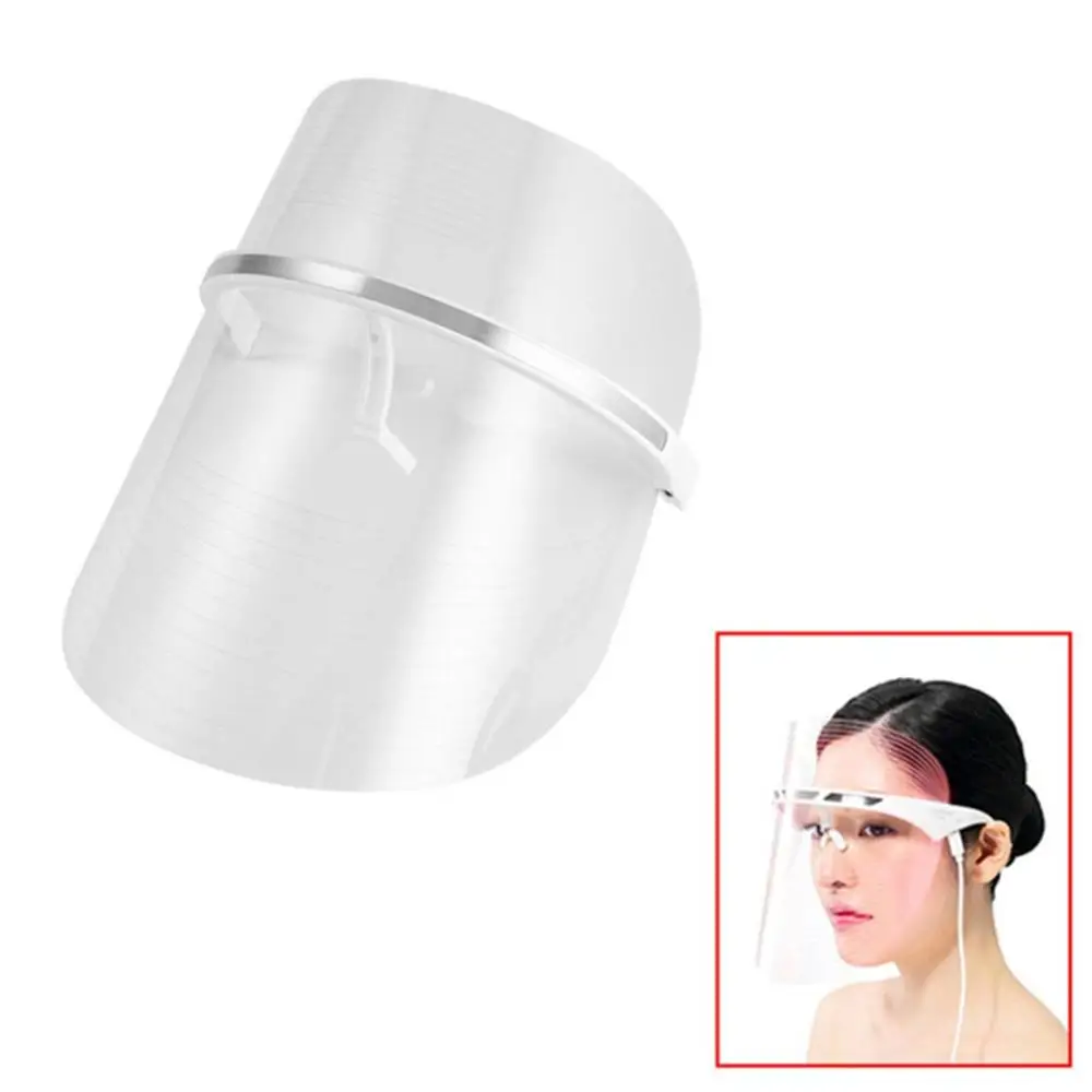 3 цвета фотон Электрический светодиодный маска для лица машина омоложение кожи против акне морщин салонный уход за кожей отбеливание спа-маска