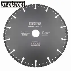 DT-DIATOOL 1 шт. диаметр 180 мм/7 "один для всех целей Алмазный многоцелевой режущий диск стальной камень железобетон