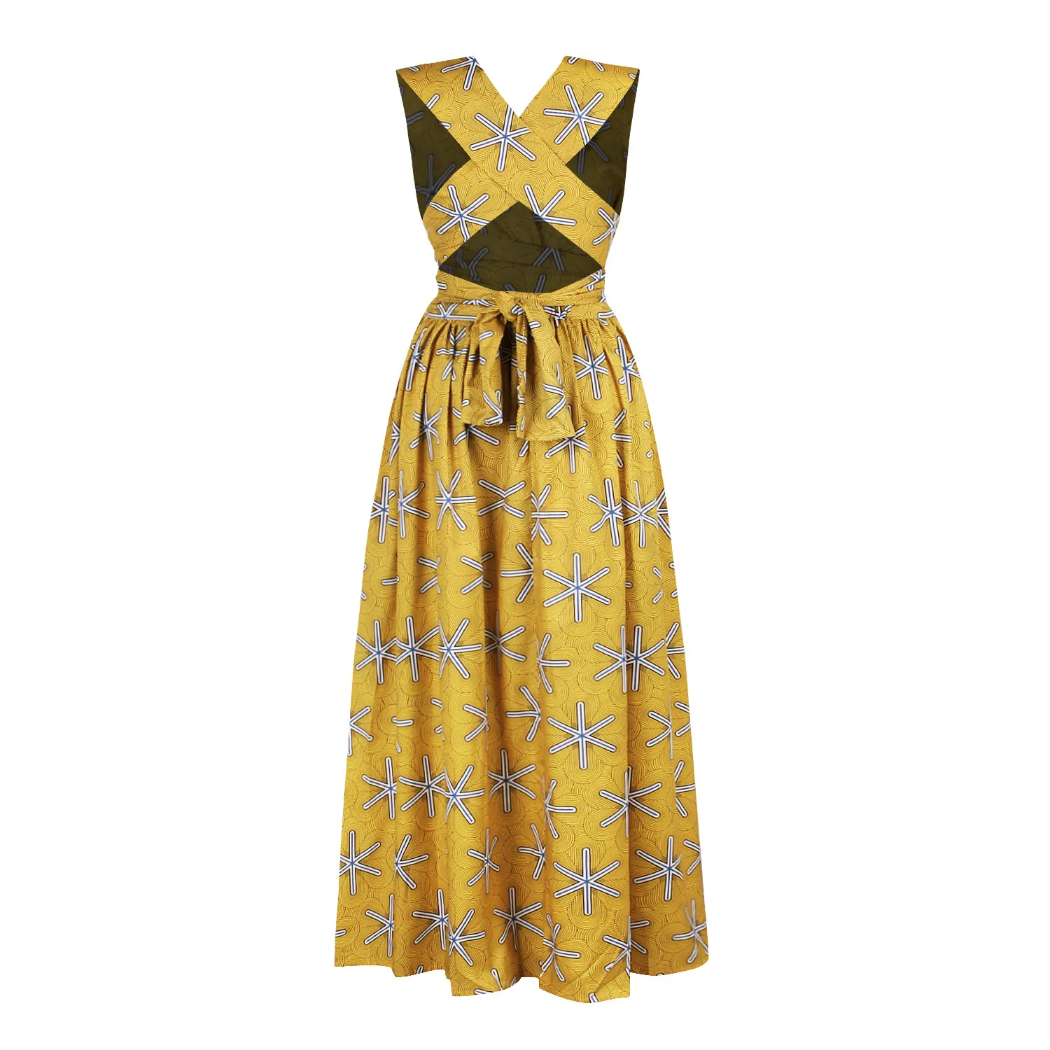 Longue Robe Africaine Wax Pour Femmes 149 Longue robe africaine wax pour femmes 148