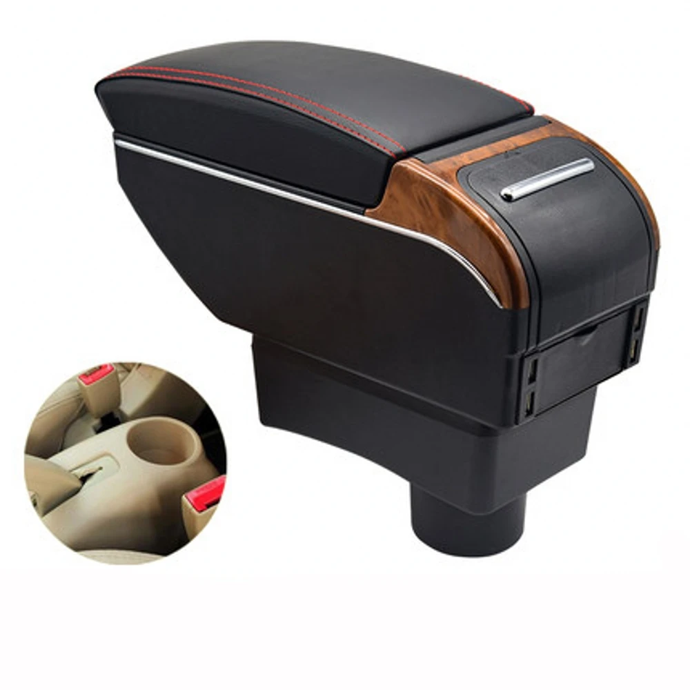 

Arm Elbow Rest For Chery A13 Very Celer Fulwin Armrest Box Center Console Central Store Content with Cup Holder USB Interface