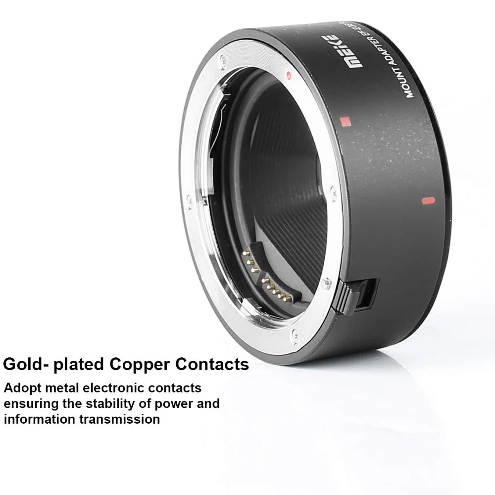 Meike EF-EOSR Metal Auto Focus Lens Adapter Ring