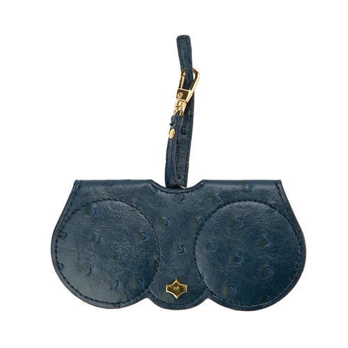 35 Ostrich Dark blue Чехол для очков, милый Чехол для очков, Мультяшные солнцезащитные очки, сумка для женщин, чехол для хранения солнцезащитных очков cateye, чехол s brillenkoker - Цвет: 35 Ostrich Dark blue