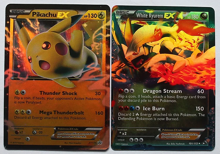 Definir o Jogo Brinquedos do Feriado Pces Pokemon Cartão Edição Limitada Inglês Encaixotado Cartões Flash Mais Forte Crianças 100 ex 15 High Quality Brinquedos e hobbies