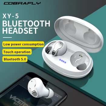 

COBRAFLY Macaron TWS Earphones Wireless Headphones Bluetooth Sports IPX6 Waterproof Earbuds Touch Control Music Stereo Headset
