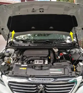Передний капот капота из углеродного волокна для peugeot 308 T9- модифицирует газовые Распорки Амортизатор