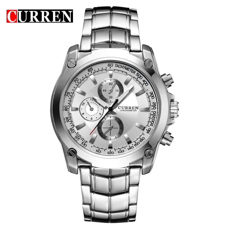 CURREN Luxury Male Clock Business Men's Quartz Wrist Watch Military Waterproof Watch Sport Relogio Masculino reloj hombre 