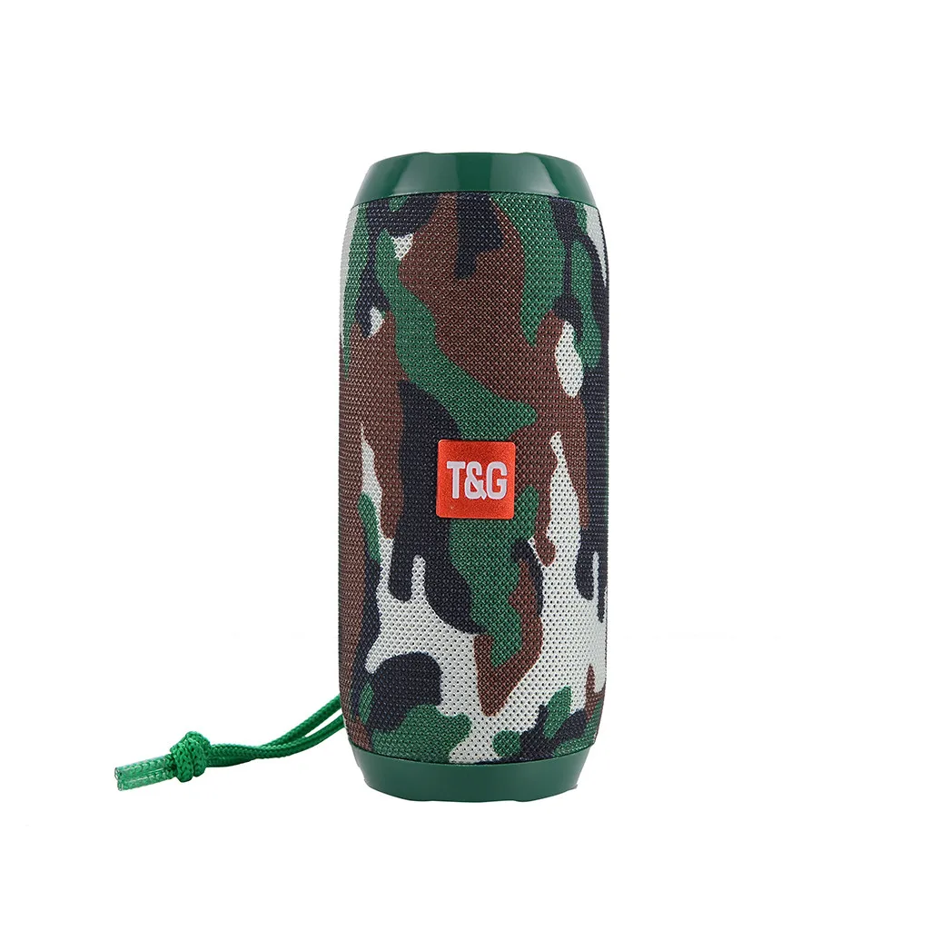 Bluetooth Bass Speaker Portable Outdoor Sport Loudspeaker Wireless Mini Column 10W Stereo Music Player Support TF Card Hi-Fi Box