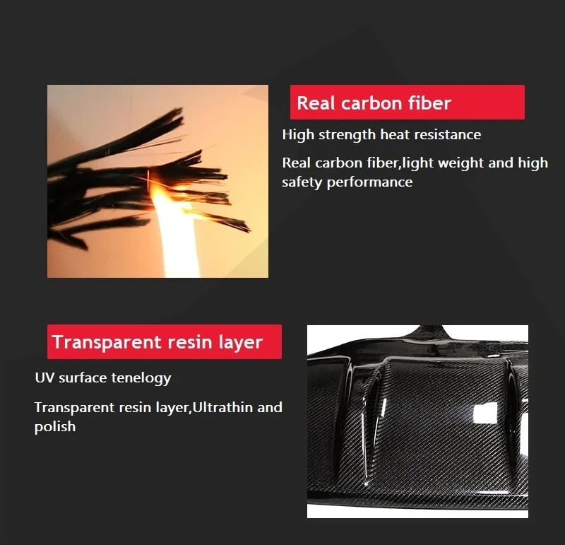 23--100% Real carbon fiber，Free Shipping Carbon Fiber Front and Rear Car Bumper Guard for Porsche Cayenne 2015-2017