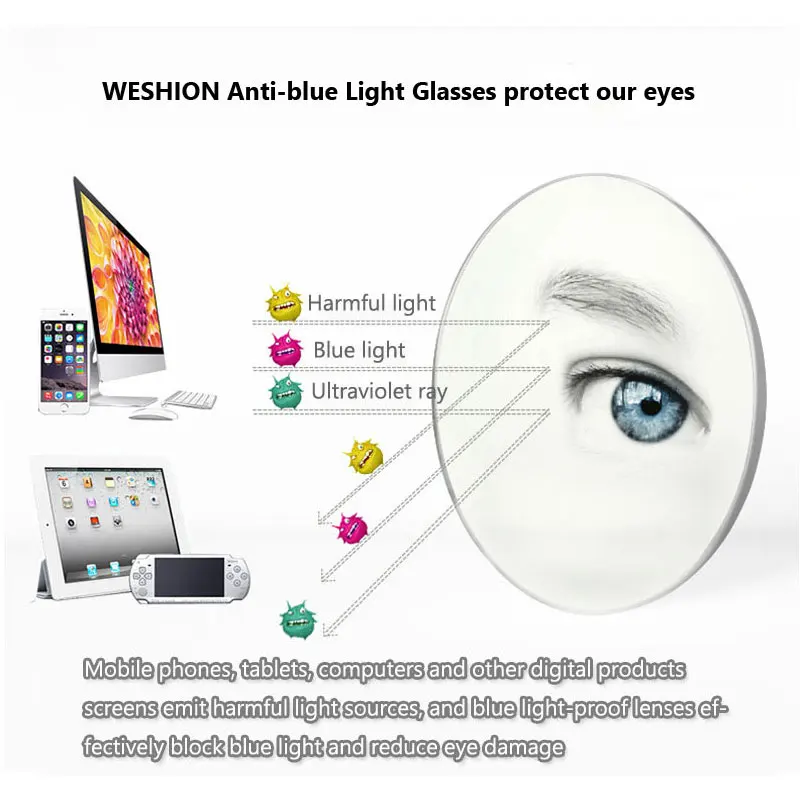 Juniors Teens Anti Blue Light Glasses Kids Youth Boy Girl Optical TR90 Frame Children Anti Filtter Eyeglasses for Computer